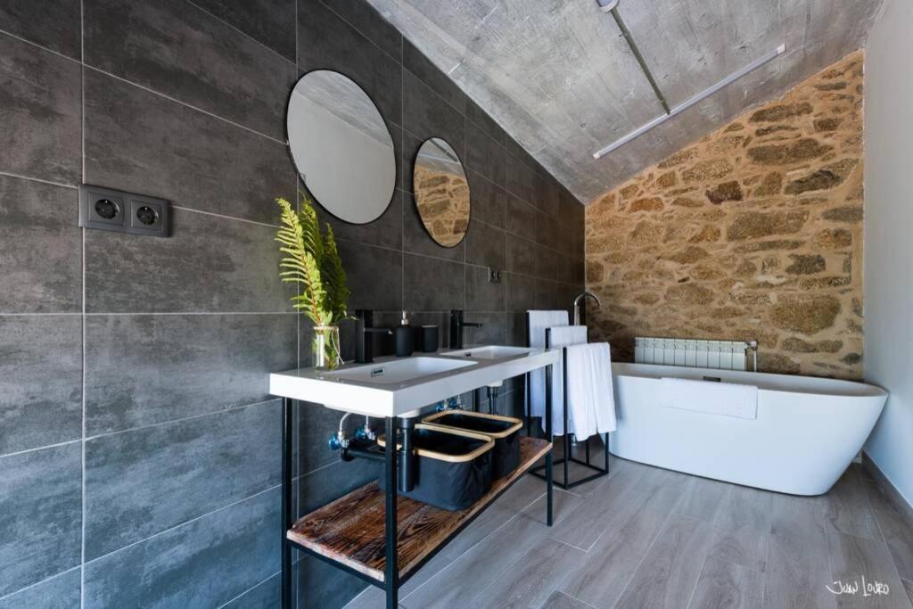 O Agocho Da Moa Villa Mazaricos Bagian luar foto